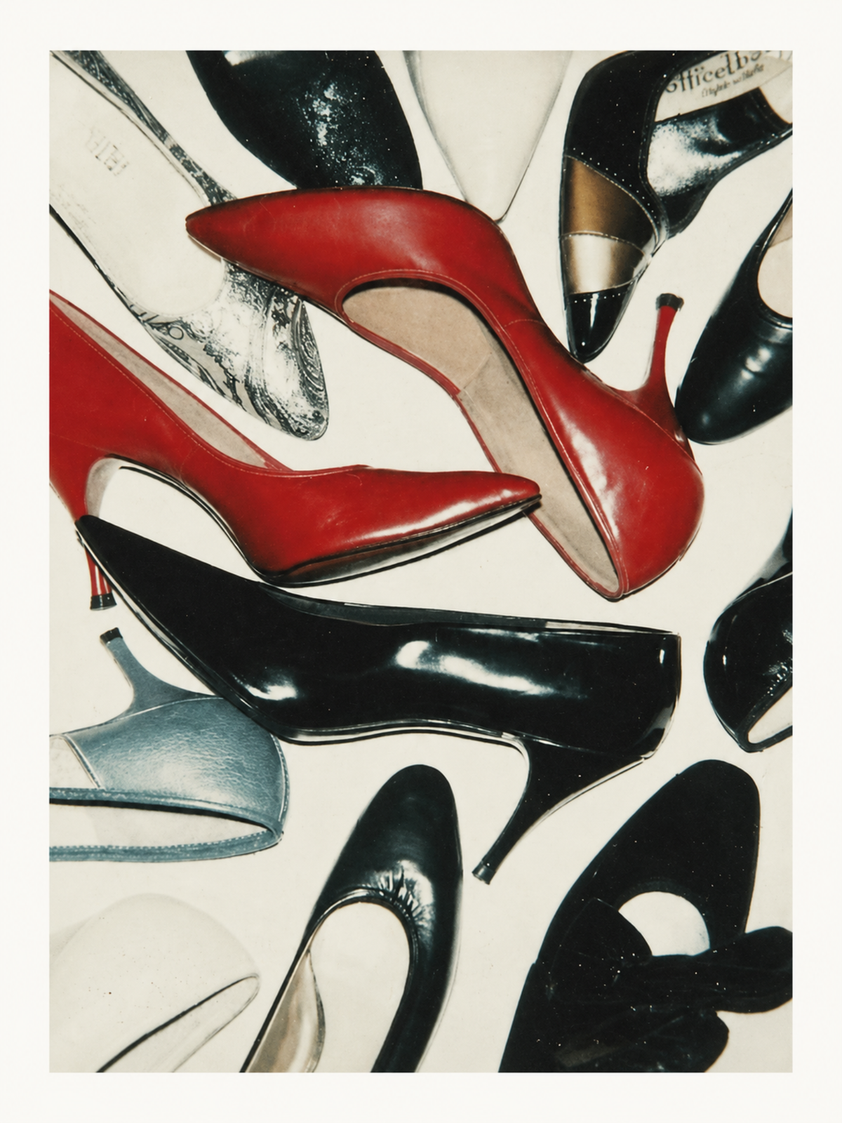 Shoe Study - plakat z ilustracją obuwia
