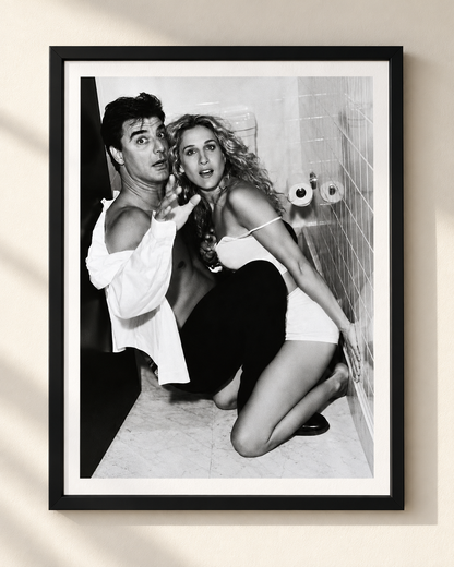 Carrie Bradshaw & Mr. Big - plakat fotograficzny