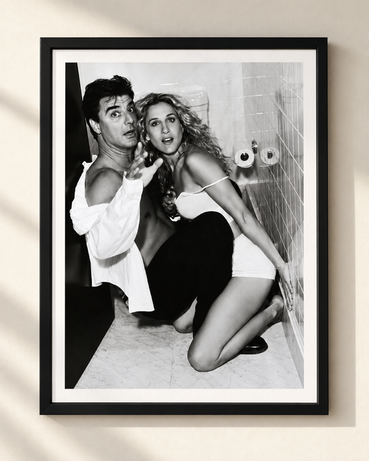 Carrie Bradshaw & Mr. Big - plakat fotograficzny