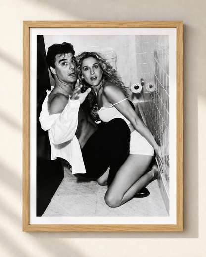 Carrie Bradshaw & Mr. Big - plakat fotograficzny