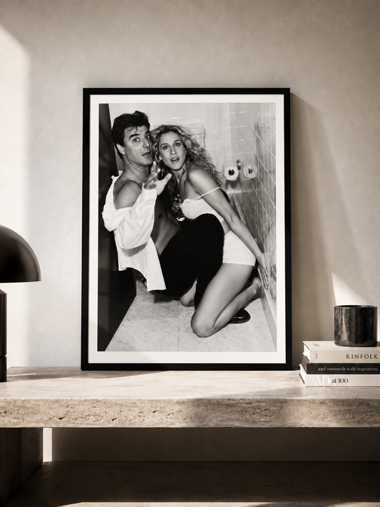 Carrie Bradshaw & Mr. Big - plakat fotograficzny